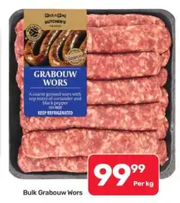 Pick n Pay Hypermarket Bulk Grabouw Wors offer