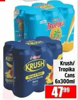 Devland Cash And Carry Krush/Tropika Cans offer