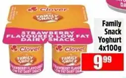 Devland Cash And Carry Clover Family Snack Yoghurt offer