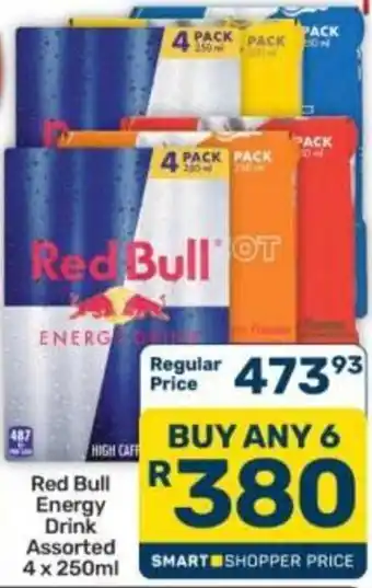 Pick n Pay Hypermarket Red Bull Energy Drink Assorted offer