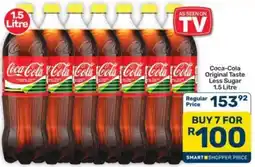 Pick n Pay Hypermarket Coca-Cola Original Taste Less Sugar offer