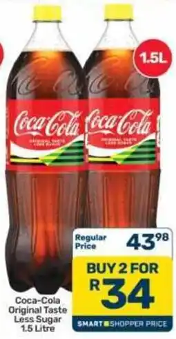 Pick n Pay Hypermarket Coca-Cola Original Taste Less Sugar offer
