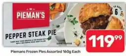 Pick n Pay Hypermarket Pieman's Pepper Steak Pie Assorted offer