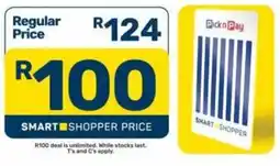 Pick n Pay Hypermarket Pick n Pay Smart Shopper offer