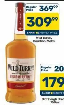 Pick n Pay Hypermarket Wild Turkey Bourbon Whiskey offer