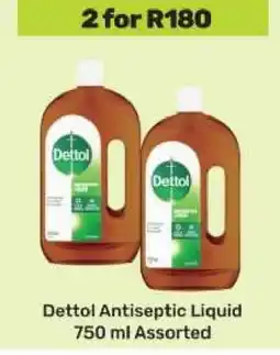 Game Dettol Antiseptic Liquid 750 ml Assorted offer