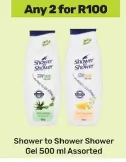 Game Shower to Shower Shower Gel 500 ml Assorted offer