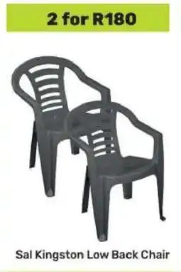 Game Sal Kingston Low Back Chair offer