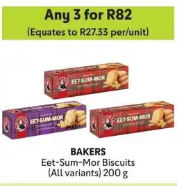 Makro BAKERS Eet-Sum-Mor Biscuits offer