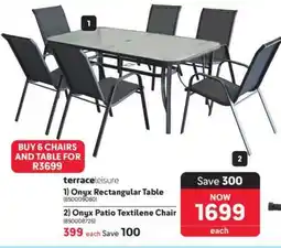 Makro Onyx Rectangular Table offer
