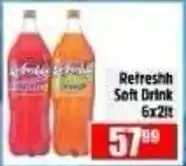 Devland Cash And Carry Refreshh Soft Drink offer