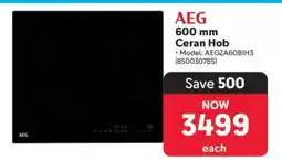 Makro AEG 600 mm Ceran Hob offer