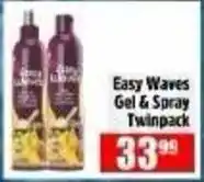 Devland Cash And Carry Easy Waves Gel & Spray Twinpack offer