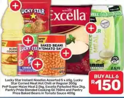Pick n Pay Hypermarket Lucky Star Instant Noodles Assorted offer