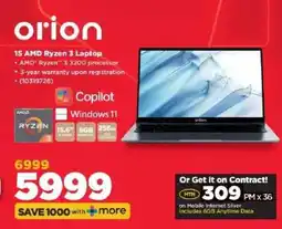 HiFi Corp 15 AMD Ryzen 3 Laptop offer
