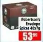Devland Cash And Carry Robertson's Envelope Spices offer
