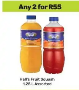 Game Hall's Fruit Squash offer