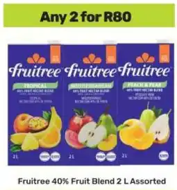Game Fruitee 40% Fruit Blend 2 L Assorted offer
