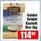 Devland Cash And Carry Golden Delight Basmati Rice offer