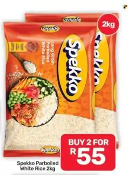 Pick n Pay Hypermarket Spekko Parboiled White Rice offer