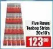 Devland Cash And Carry Five Roses Teabag Strips offer