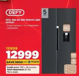 HiFi Corp DEFY 555L Side By Side Natural Light DFF647 offer