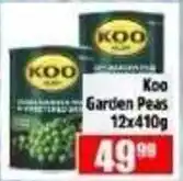 Devland Cash And Carry Koo Garden Peas offer