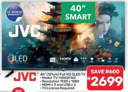 Pick n Pay Hypermarket JVC 40" (101cm) Full HD QLED TV offer