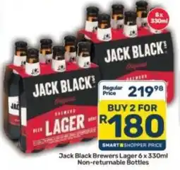 Pick n Pay Liquor Jack Black Brewers Lager offer