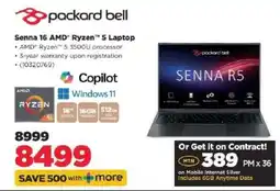 HiFi Corp Packard Bell Senna 16 AMD Ryzen 5 Laptop offer