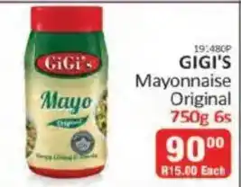 KitKat Cash and Carry Gigi's Mayonnaise Original offer