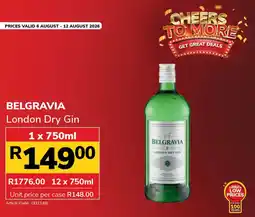 Jumbo Belgravia London Dry Gin offer