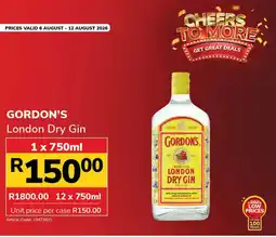 Jumbo GORDON'S London Dry Gin offer