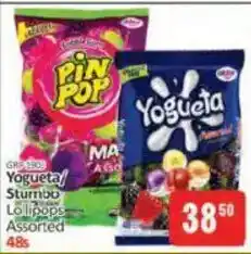 KitKat Cash and Carry Yogueta Stumbo Lollipops Assorted offer