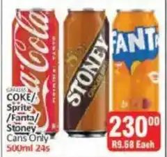 KitKat Cash and Carry Coca-Cola/ Sprite/ Fanta/ Stoney offer