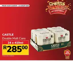 Jumbo CASTLE Double Malt Cans offer
