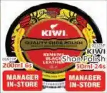 KitKat Cash and Carry KIWI Shoe Polish offer