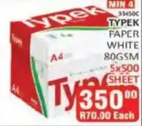 KitKat Cash and Carry Typek Paper White offer