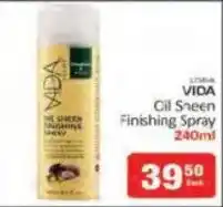 KitKat Cash and Carry L'Oréal Vida Oil Sheen Finishing Spray offer