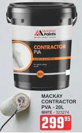 Mackay Contractor PVA