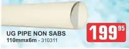 Cashbuild UG PIPE NON SABS offer