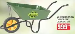 Cashbuild WHEELBARROW CONCRETE LASHER offer