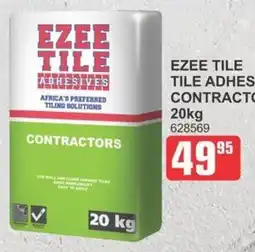 Cashbuild EZEE TILE ADHESIVES CONTRACTORS offer