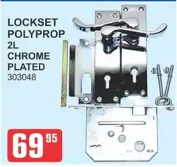 Cashbuild LOCKSET POLYPROP 2L CHROME PLATED offer