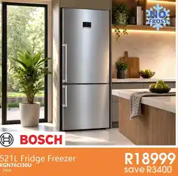 Tafelberg Furnishers BOSCH 521L Fridge Freezer offer
