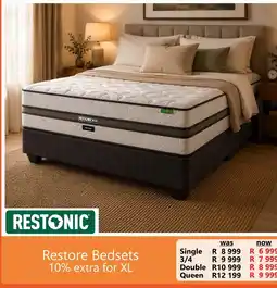 Tafelberg Furnishers Restore Bedsets offer