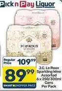 Pick n Pay Pick n pay - sparkling wine offer