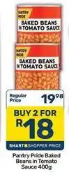 Pick n Pay Pride - baked beans in tomato sauce offer