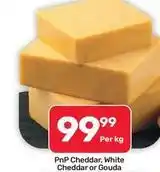 Pick n Pay Hypermarket Cheddar, white cheddar or gouda offer
