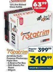 Pick n Pay Hypermarket A4 white multi-purpose photocopy paper box offer